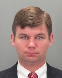 Charles "Chipper" Snow, IV Booking Photo Greenville County SC Sheriff Department